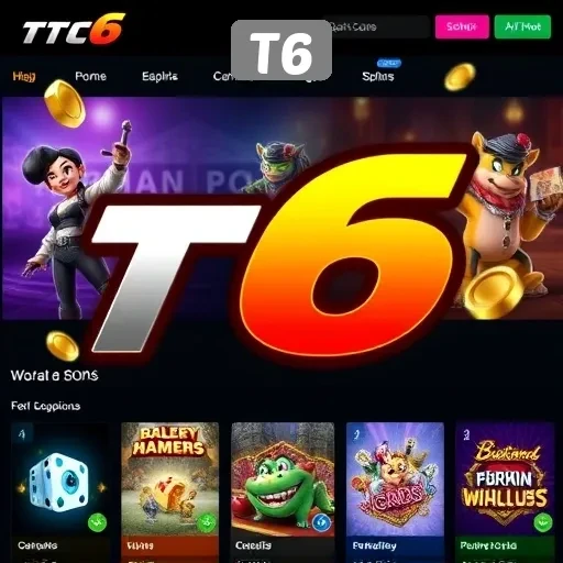 T6 Situs Game Terbaru yang Menawarkan Beragam Permainan